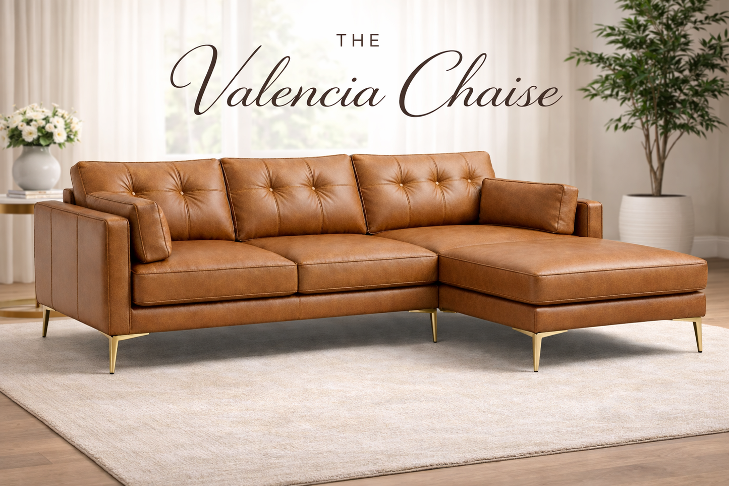 The Valencia Sofa With Chaise